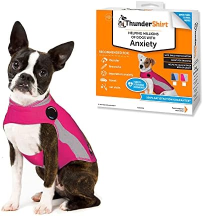 ThunderShirt Kutyák számára, X-Kicsi, Rózsaszín Póló - Kutya Szorongás Mellény