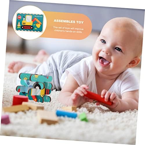 Toyvian 1 Állítsa Szalag Puzzle Állat Játék Gyerek Játékok Oktatás Játékok Fa Kognitív Játékok Érdekes Oktatási Játékszer