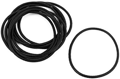 X-mosás ragályos 10db Fekete 45mm x 1.9 mm hőállóság Nem - Olaj Ellenálló NBR Nitril Gumi O-Gyűrű Tömítő Gyűrű(10 Unids