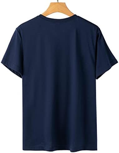 PIMOXV Női Rövid Ujjú Karácsonyi Ing Palid karácsonyfa Nyomtatás Tunika Maximum Sleeve T-Shirt Laza Alkalmi Nyári Tunika