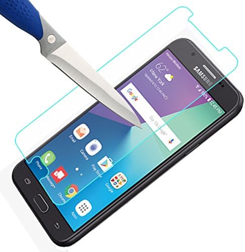 Mr Pajzs [3-PACK] Célja A Samsung Galaxy J7 [Legújabb 2017] [Edzett Üveg] Képernyő Védő [Japán Üveg 9H Keménység] Élettartam