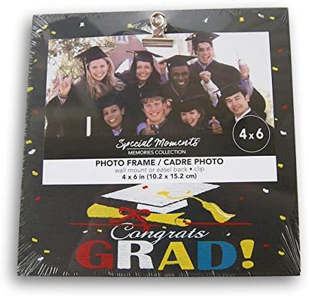 Congrats Grad Érettségi Klip Képkeret 4 x 6 Hüvelyk Fotók