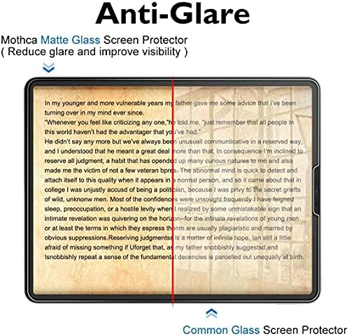 2 Csomag Mothca Matt Üveg kijelző Védő fólia iPad Pro 11 Inch (2022/2021/2020/2018) /iPad 5 (2022) Légi & 4 (2020)10.9