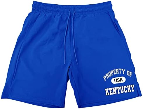 A férfiak Tulajdona Kentucky, USA H957 Sportos Nylon Futó Edzés Nadrág