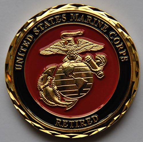 USMC Nyugdíjas Kihívás Érme