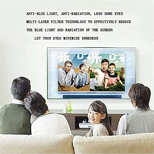 KELUNIS Anti-Kék Fény, TV képernyővédő fólia, Tükröződésmentes Anti-Semmiből Film 32-75 Colos Monitor, Ultra-Tiszta
