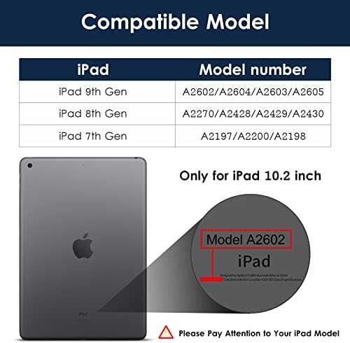 DTTO képernyővédő fólia Kompatibilis iPad 9./8./7. Generációs 10.2 inch (2021/2020/2019), 9H Keménységű Edzett Üveg