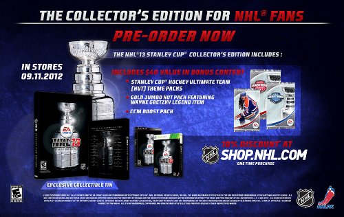 NHL 13 (Stanley-Kupa Gyűjtői Kiadás) - Playstation 3