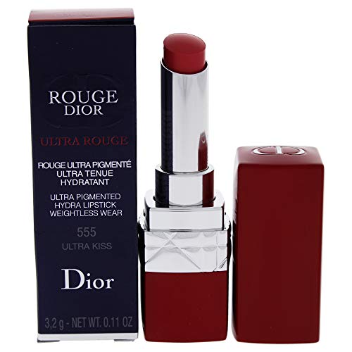 Christian Dior Rouge Dior Ultra Rouge Rúzs - 555 Ultra Csók Nők Rúzs 0.11 oz