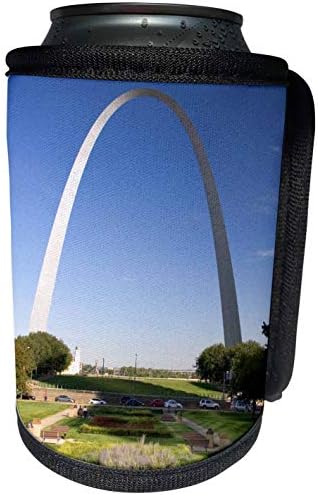3dRose Danita Delimont - Missouri - Gateway Arch, St Louis, Mississippi Folyó, MO - US26 DFR0041 - David R. Frazier