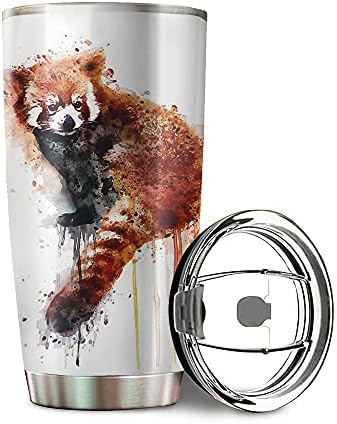 Vörös Panda Dobon 20oz & 30oz Rozsdamentes Acél Bögre