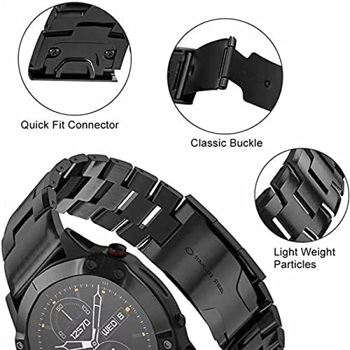 UMCNVV Titán Ötvözet gyorskioldó Watchband A Garmin Fenix 6 5 Plusz 3 3HR 935 945 S60 Wirstband A Fenix 7 X 7 Heveder