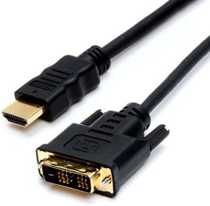 HDMI Férfi-DVI-D-Single Link Férfi Kábel: 10 ft - byAbacus24-7