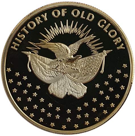 Betsy Ross Zászló Arany Érme Emorial Kontinentális Találkozó 1777-Ben Az Egyesült Államok Történetének Gyűjteménye Megemlékező