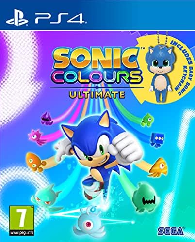 Sonic Színek Végső Baba Sonic Kulcstartó (kizárólag az .társ.EGYESÜLT KIRÁLYSÁG) (PS4)