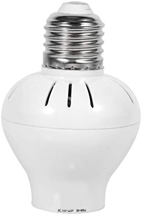 Gerioie Mozgásérzékelő Lámpa Foglalat, E27 Érzékeny LED-Fény Érzékelő Aljzat, Ac 100-240V Könnyű, Állítható Energiatakarékos