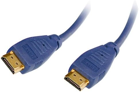 C2G/Kábelek, hogy Menjen Sebességű Sorozat 40315 HDMI-Kábel (Kék, 2 méter)