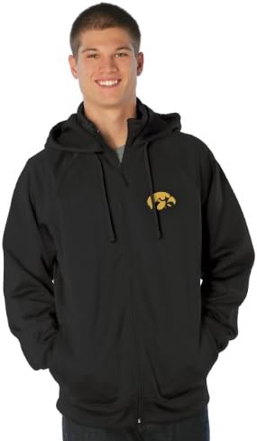 NCAA Férfi Iowa Hawkeyes Árutovábbítási Full Zip Hood