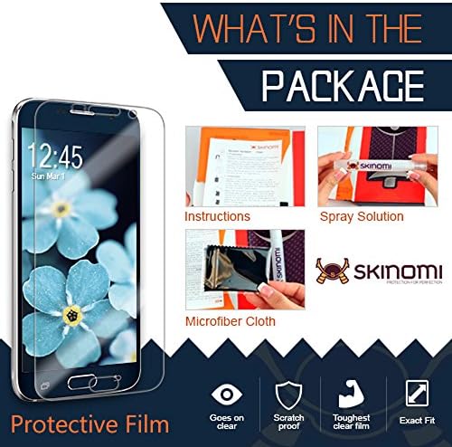 Skinomi TechSkin Tiszta Képernyő Védő Alapvető Telefon (PH-1) [Teljes Lefedettség] Anti-Buborék HD TPU Film