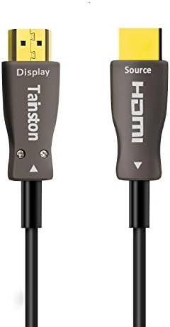Tainston Rost HDMI Kábel 4K 200ft 60 hz-en, Optikai, HDMI 2.0 b Kábel Támogatja a Nagy Sebességű 18Gbps,HDR,ARC Subsampling