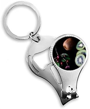 Friss Gyümölcsök, Kivi, Cseresznye Kép Köröm Zimankó Gyűrű Kulcstartó Sörnyitó Clipper