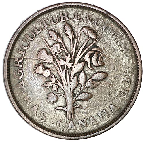 1838 Birmingham Kanada Bank Token 1 Sou 1/2 Penny Eladó Nagyon Jó
