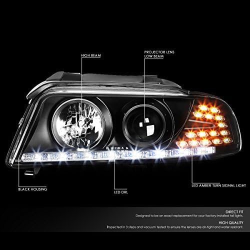 [Halogén Modell] 3D DRL LED Projektor Fényszóró Lámpa, LED lámpa, valamint a Konverziós Készlet Kompatibilis Audi A4