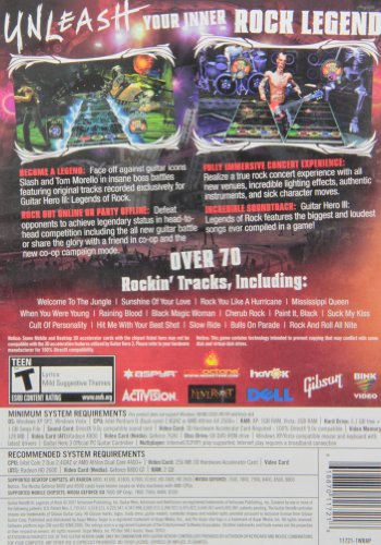 A Guitar Hero III.: Legends Of Rock - PC