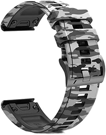 DJDLFA 26 22mm Szilikon gyorskioldó Watchband a Garmin Fenix 7 7X 6X 6 Pro 5X 5 + 3 HR MK2 Easyfit Intelligens Karóra