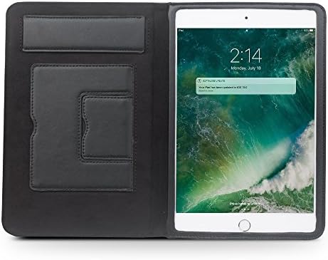 iPad Pro 10.5 Esetben, QIALINO Valódi Bőr Smart Cover tok iPad Pro 10.5 inch (állvánnyal, Handstrap, valamint Auto Sleep/Wake
