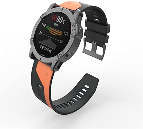 BEDCY Sport Szilikon Watchband csuklópántot a Garmin Fenix 6X 6 Pro 5X 5 + 3 HR Smartwatch 22 26mm EasyFit gyorskioldó