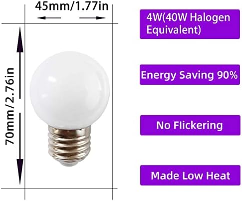 LIENNGKE Hűtő LED Izzók E26 4w 40w Halogén Egyenértékű Hűtőszekrény Fagyasztó Készülék Sütő Tűzhely állólámpák Edison