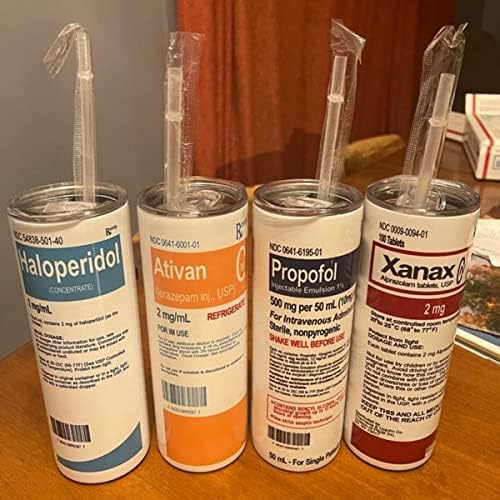 Egyéni Ativan-a Haloperidol-Propofol-Xanax-B52 Dobon, Egészségügyi Nővér, Orvos, Gyógyszerész Ajándékok Vákuum Kávét,
