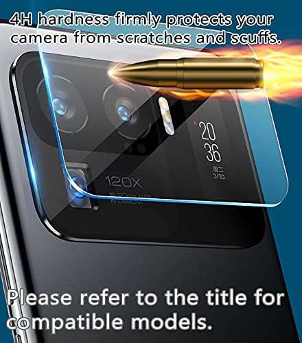 Vaxson 2-Pack Film, Fólia, kompatibilis a Sonim XP10 Vissza a Kamera Lencséje Matrica [ Nem Edzett Üveg Képernyő Védő