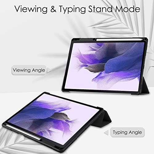Esetében Tablet PC Slim tok Sumsung Galaxy Tab S7 FE 12.4 2021 (SM-T730/T736) Tablet Esetben Fedezi a tolltartó,Auto