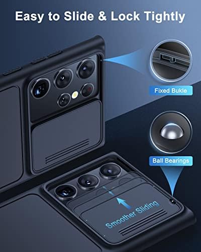 Simtect Samsung Galaxy S22 Ultra Esetben a Kamera Fedél [Védő & Slim Fit] [Anti-Semmiből & Anti-Ujjlenyomat] Dia Kamera