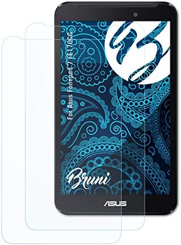 Bruni képernyővédő fólia Kompatibilis Asus Fonepad 7 FE170CG Védő Fólia, Crystal Clear Védő Fólia (2X)