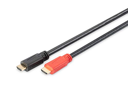 Assmann HDMI 1.4 Nagysebességű w/Éter. w/amp. Csatlakozó Kábel HDMI M/M 0m