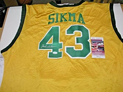 Jack Sikma Seattle Supersonics Szövetség/coa Aláírt, Hivatalos Engedéllyel rendelkező Reebok Jersey - Dedikált NBA Mezek
