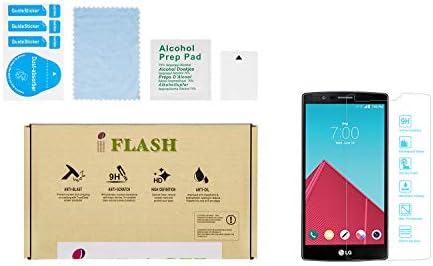 iFlash® 2 Csomag Prémium Edzett Üveg kijelző Védő fólia LG G4 - Védi A Képernyőt a Karcolásoktól, illetve Buborék Szabad
