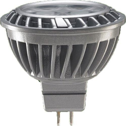 A GE Lighting 45639 LED MR16 Akcentussal Izzó GU5.3 Bázis, 7 Wattos, Fényes Fehér, 1-Csomag