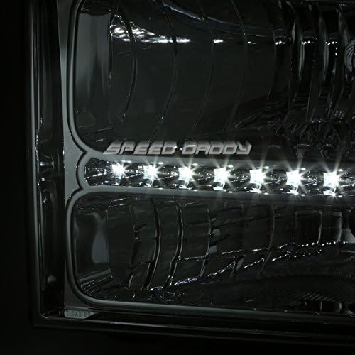 Kompatibilis Ford Super Vám 1. Gen LED Chrome Ház Amber Sarokban Fényszóró + H13 LED átalakító Készlet