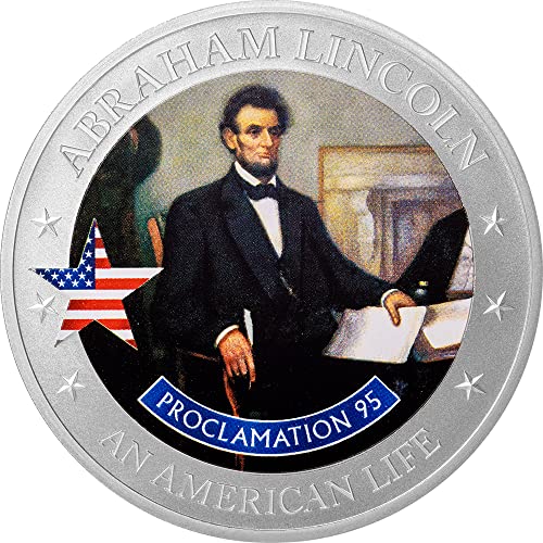 2022 DE Egy Amerikai Élet PowerCoin Kiáltvány 95 Abraham Lincoln Osztályozott Ms70 1/2 Oz Ezüst Érme 2$ Szakács-Szigetek