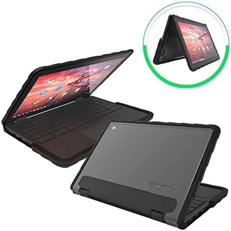Gumicukor DropTech Laptop táska Illik Lenovo 500e Chromebook (1st Gen), amelynek Célja, a K-12 Diákok, Tanárok Tantermek