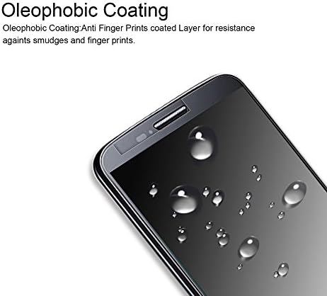 (2 Csomag) Supershieldz Tervezett LG G6, míg az LG-G6 Duo Edzett Üveg kijelző Védő fólia, Anti Karcolás, Buborék Mentes