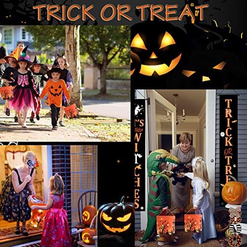 Halloween Csokit vagy Csalunk Candy Táskák LED világít Tök Vödör, Összecsukható Újrafelhasználható Candy Kosár, Szövet