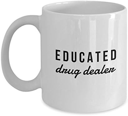 Gyógyszerész Gyógyszerész Aphotecary Tanult drogdíler - a Legjobb Ajándék Karácsonyra, Kávé, Tea, Fehér Bögre