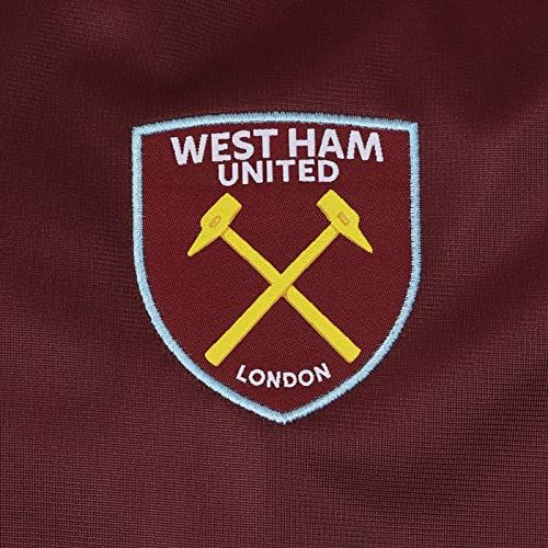 A West Ham United FC Hivatalos Foci Ajándék, Férfi Retro Pálya Tetején Kabát