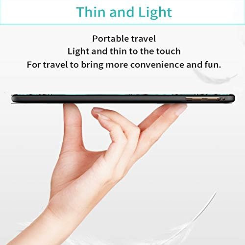 Tok iPad 10.2 (2021/2020/2019) 9./8./7. Generációs ipad Esetében tolltartó, Multi-Angle Tri-Fold Állni Smart Cover tok
