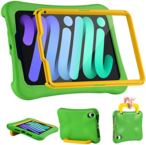 HAZEVAIY Gyerekek Esetében iPad Mini 6. Generációs 8.3 2021,a Képernyő Védő/Állvány/Kezelni Gyermek Bizonyíték Aranyos
